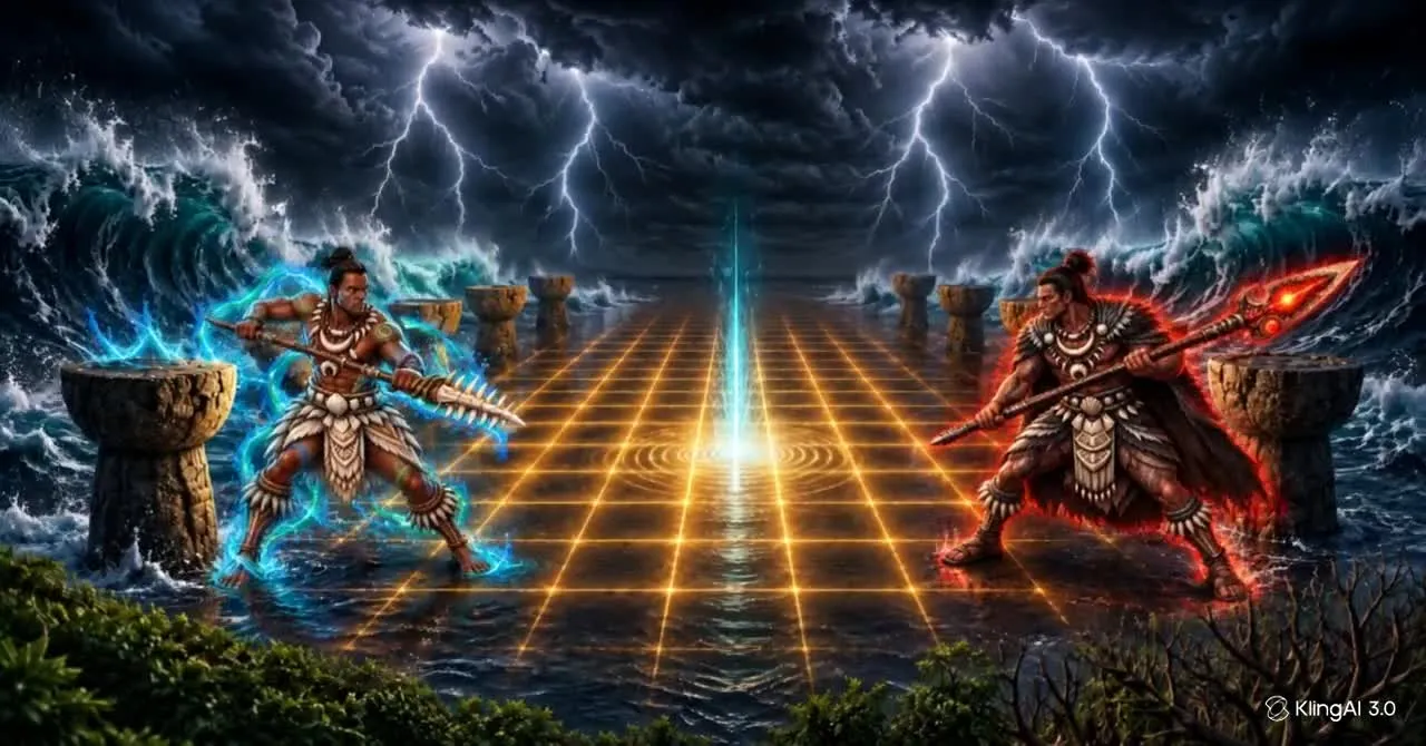 watch the Ocean Guardian and the God of the Underworld Battle!
