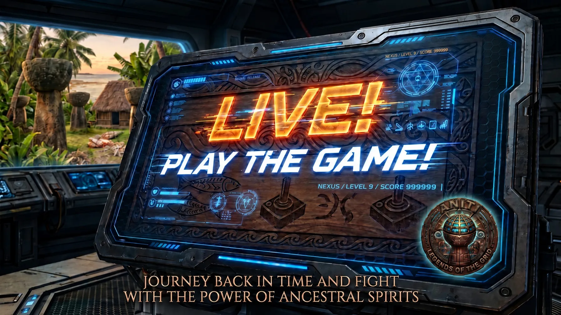 Aniti: Legends of the Grid. Live! Play the game!