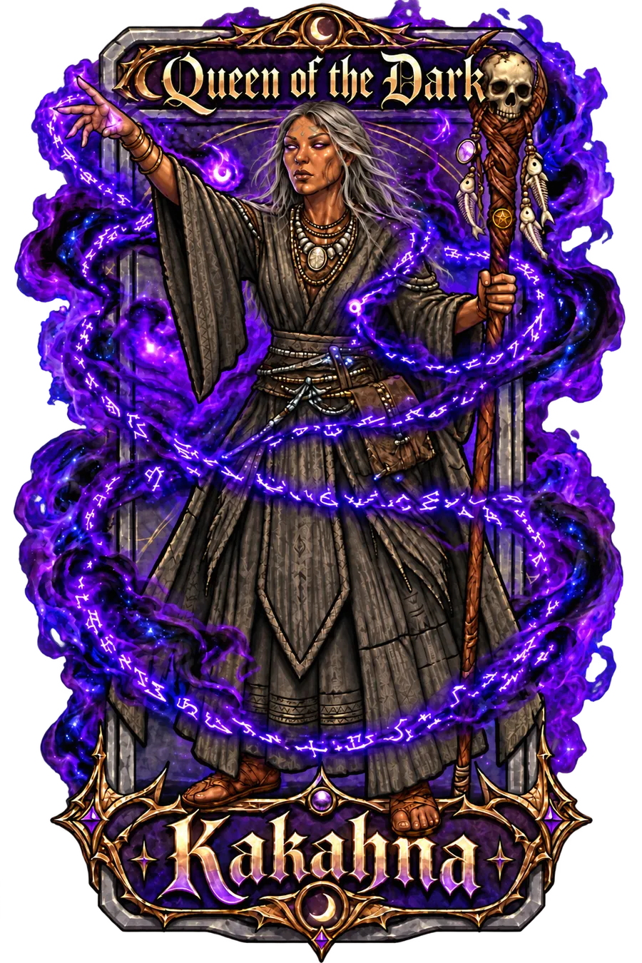 Kakahna, Queen of the Dark