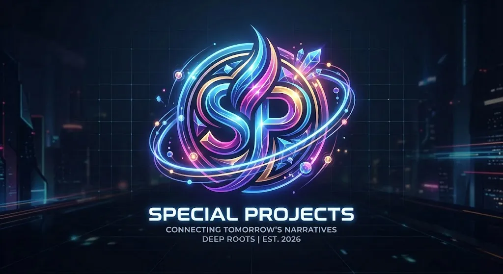 Special Projects. Connecting tomorrow’s narratives. Deep roots. Est. 2026.